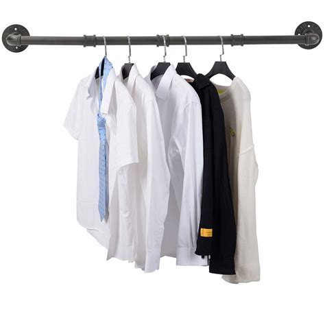 metal bar for hanging clothes